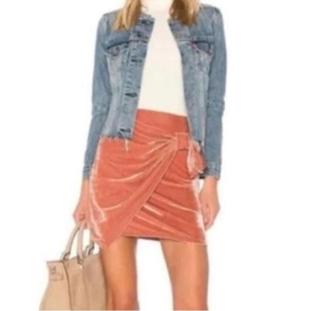 Tularosa Velvet Drape Skirt | Size Small